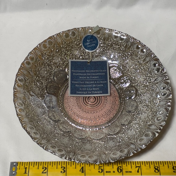 2x Decorative Turkish Glass Plate’s. - Picture 6 of 13